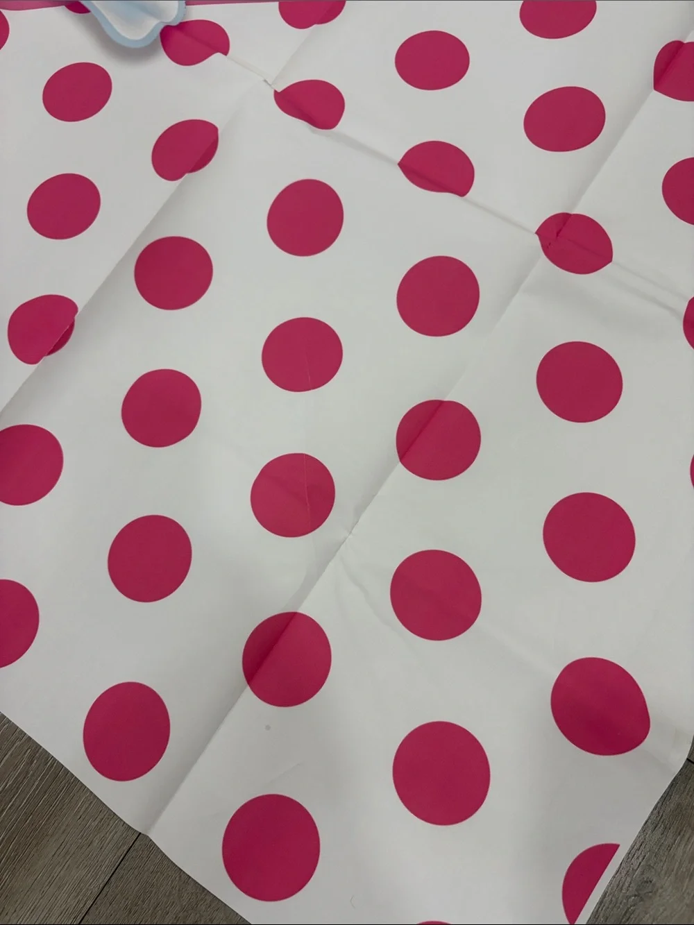 Minnie Mouse Pink Polka Dot Party Backdrop 7 x 5 ft